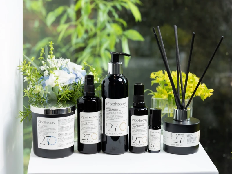 ilapothecary英草社NO.27藍鬱晚香系列產品實拍。 ilapothecary英草社NO.27藍鬱晚香系列產品實拍。