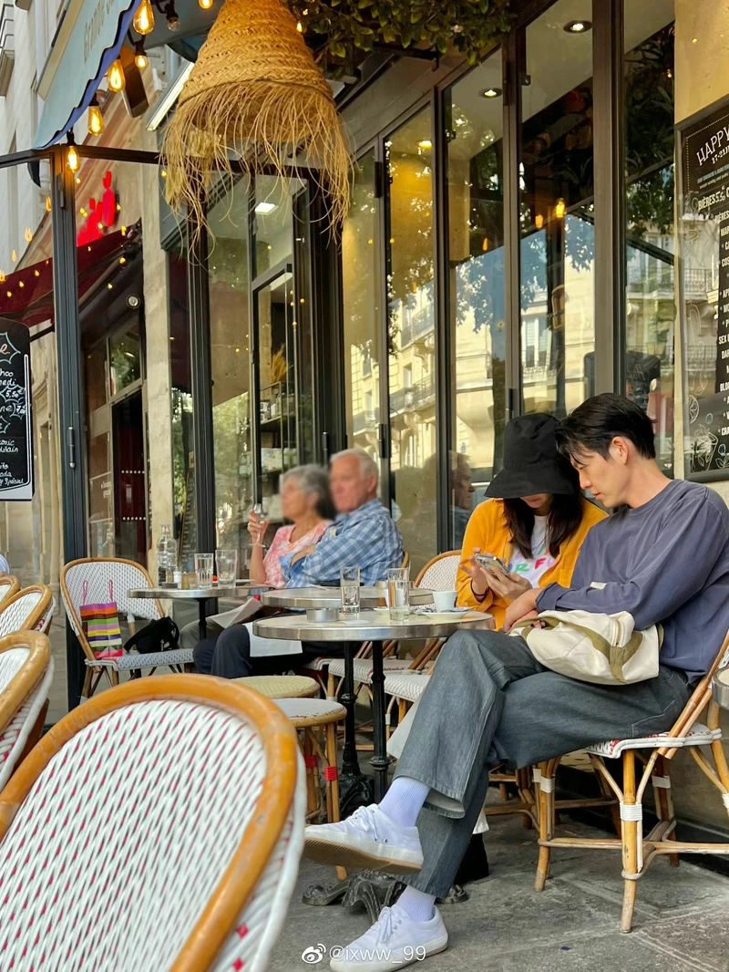 金宇彬與申敏兒同遊巴黎 金宇彬與申敏兒同遊巴黎