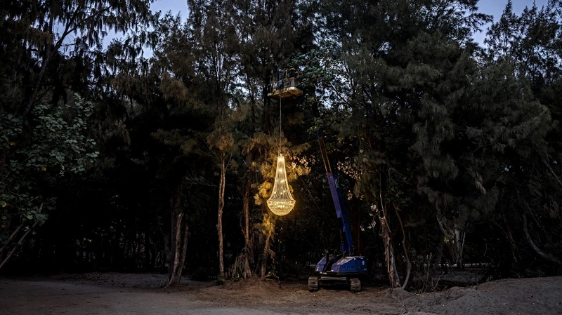 藝術家邱承宏《漁光》