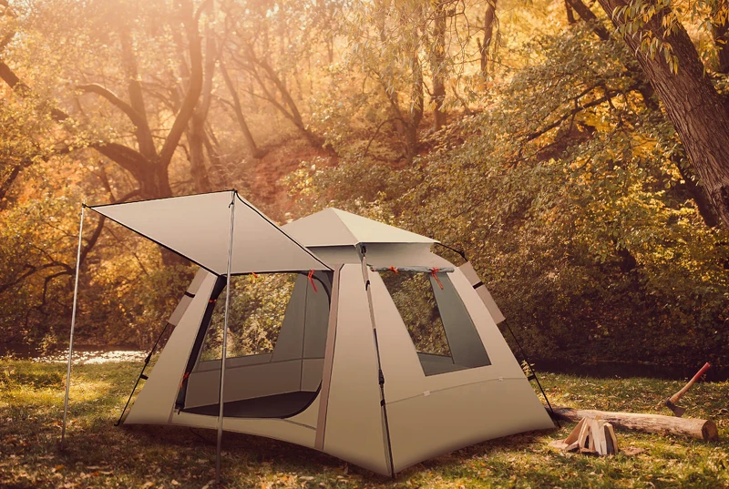 預購會滿額$30,000贈品_全自動露營帳棚 