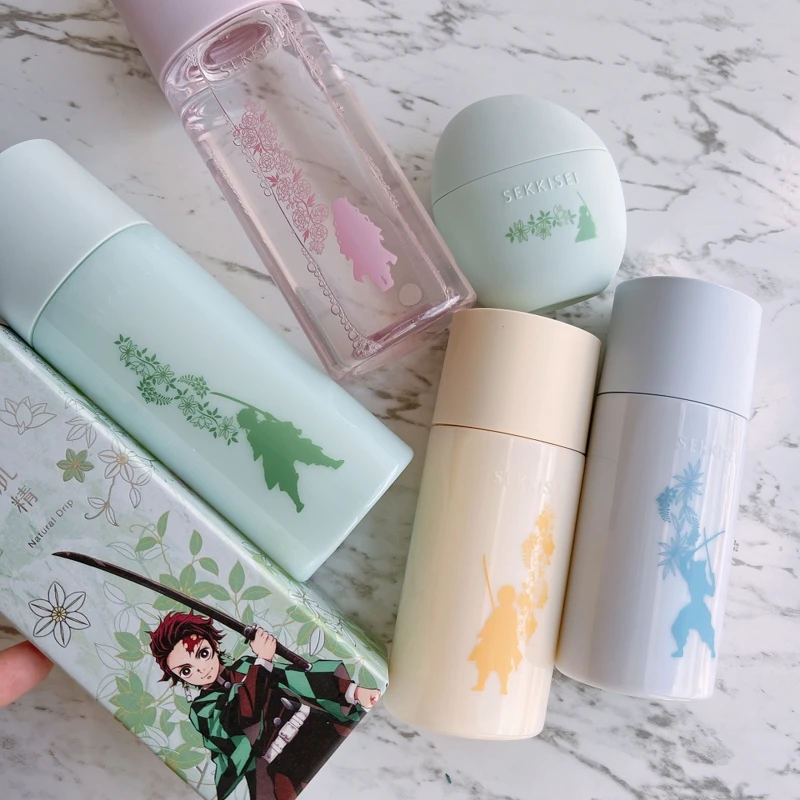 雪肌精X鬼滅之刃聯名系列全產品瓶身實拍。
