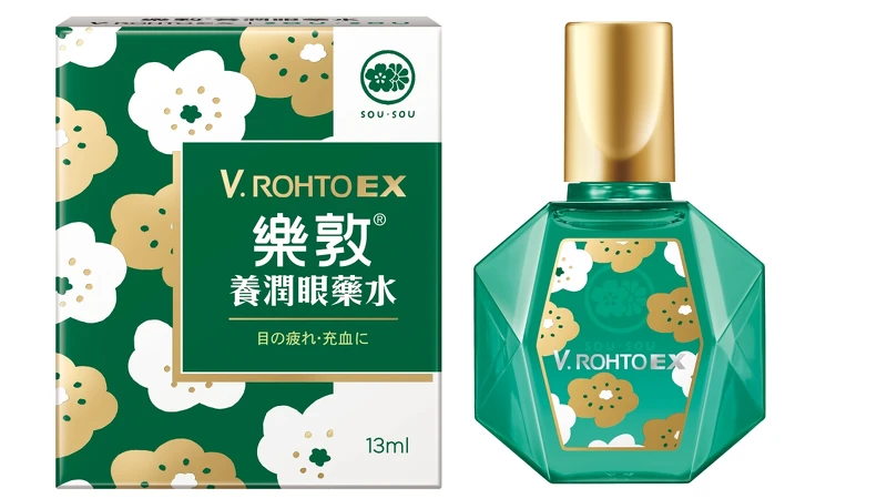 樂敦養潤眼藥水SOU•SOU限定版-花旅13ml，NT240
