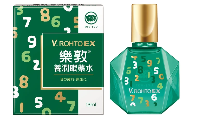 樂敦養潤眼藥水SOU•SOU限定版-時記13ml，NT240