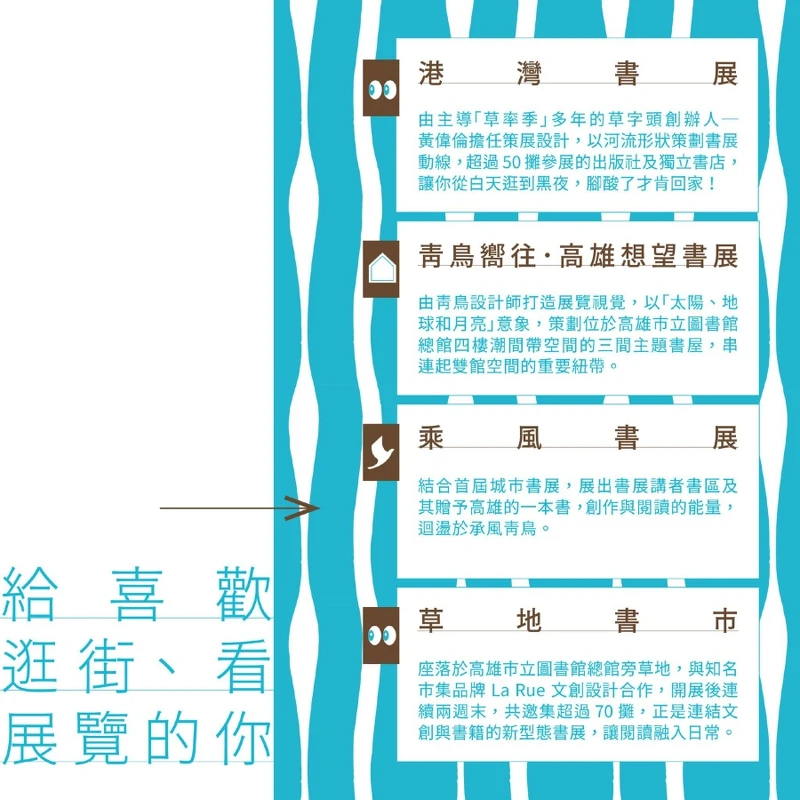 「2022高雄城市書展」活動指南 「2022高雄城市書展」活動指南
