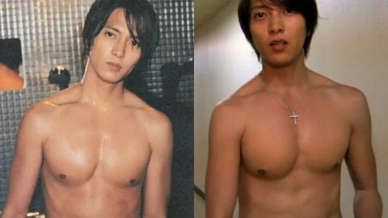 山下智久身材精壯 山下智久身材精壯