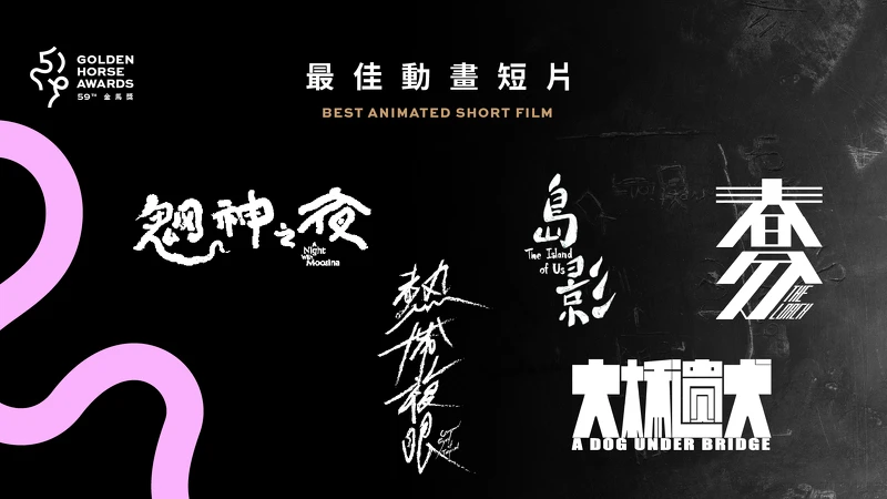 2022金馬獎入圍名單-最佳動畫短片 2022金馬獎入圍名單-最佳動畫短片