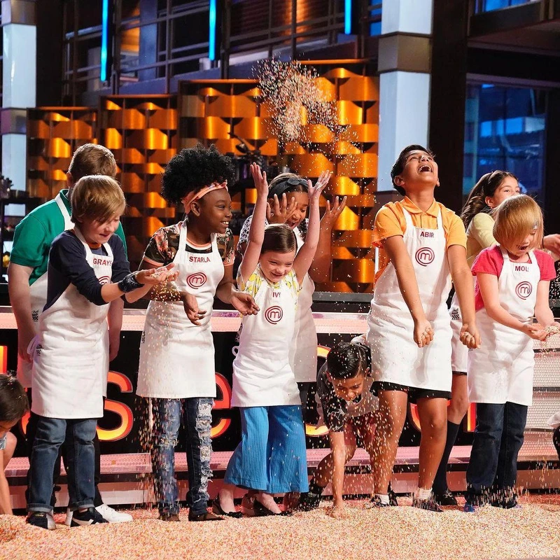 選手為年齡9-13歲的兒童。