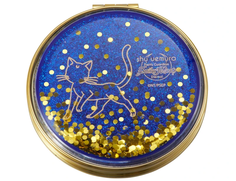 shu uemura植村秀x《美少女戰士Eternal》劇場版露娜隨身鏡。