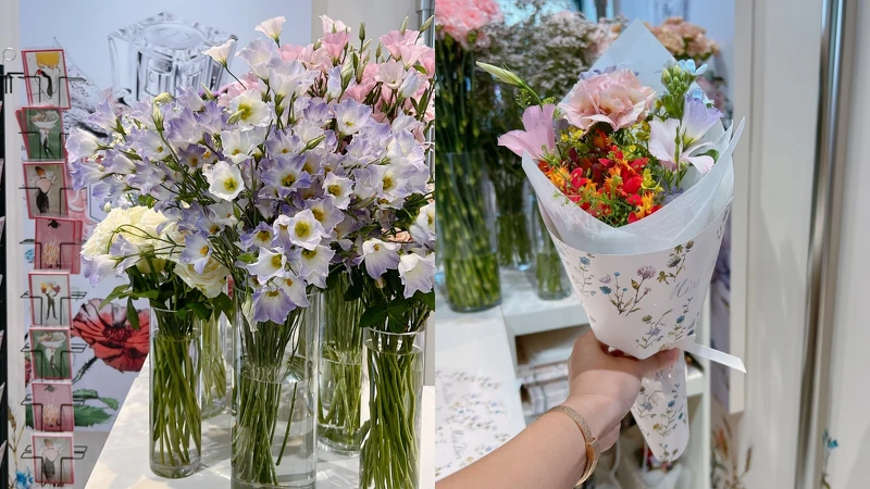 DIOR迪奧MISS DIOR MILLEFIORI繁花愛戀快閃店店景。 DIOR迪奧MISS DIOR MILLEFIORI繁花愛戀快閃店店景。