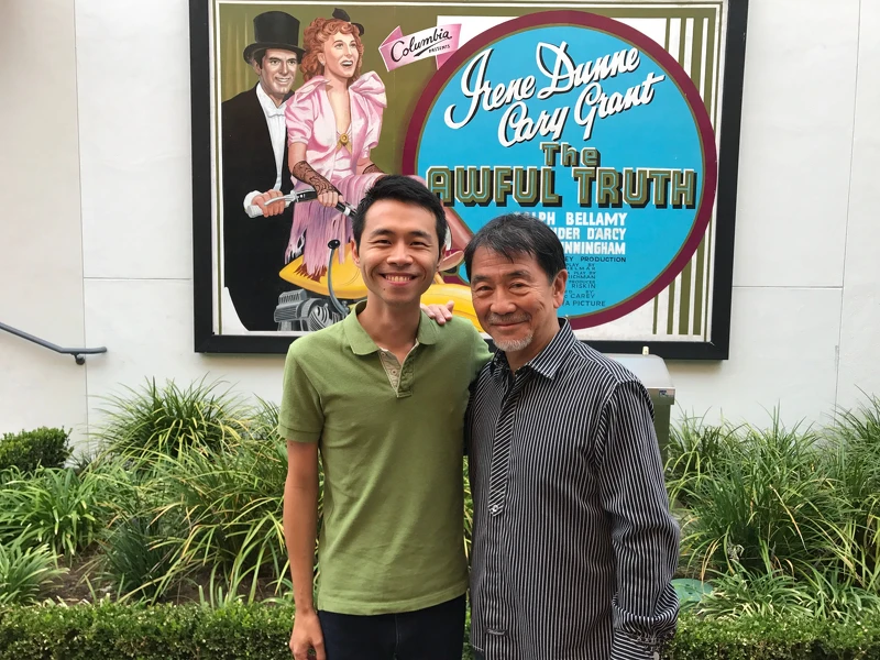 胡仰華與傳奇攝影師 Richard Chew合影 胡仰華與傳奇攝影師 Richard Chew合影