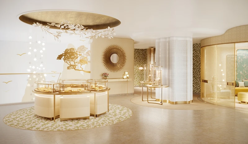 卡地亞台北101旗艦店 5F_萬物之美空間與空中花園