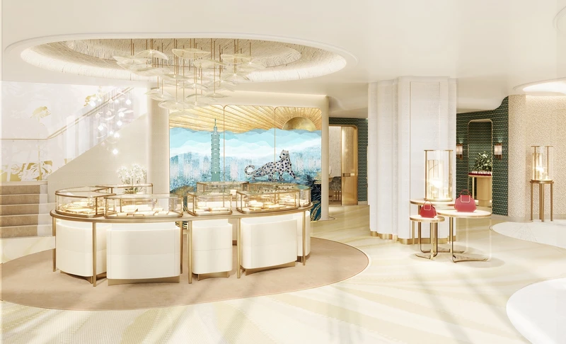 卡地亞台北101旗艦店 3F_經典設計作品到婚戒專屬區域