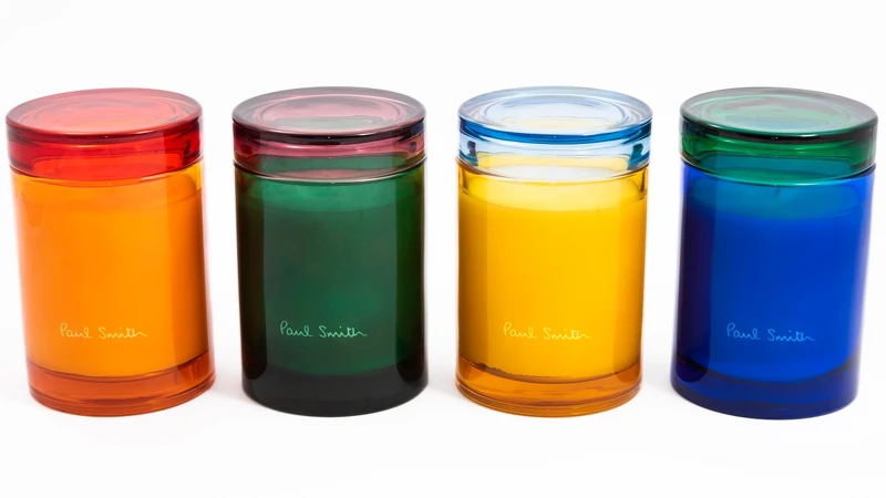 Paul Smith居家香氛蠟燭系列。