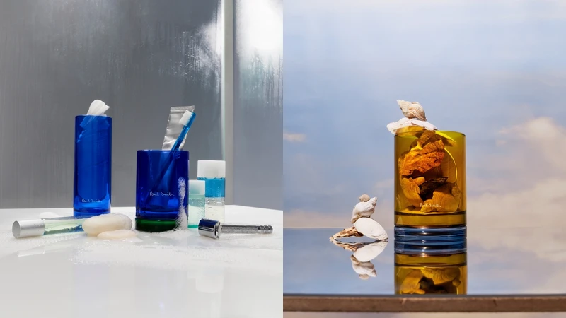 Paul Smith居家香氛蠟燭與擴香的瓶器可以重複使用。