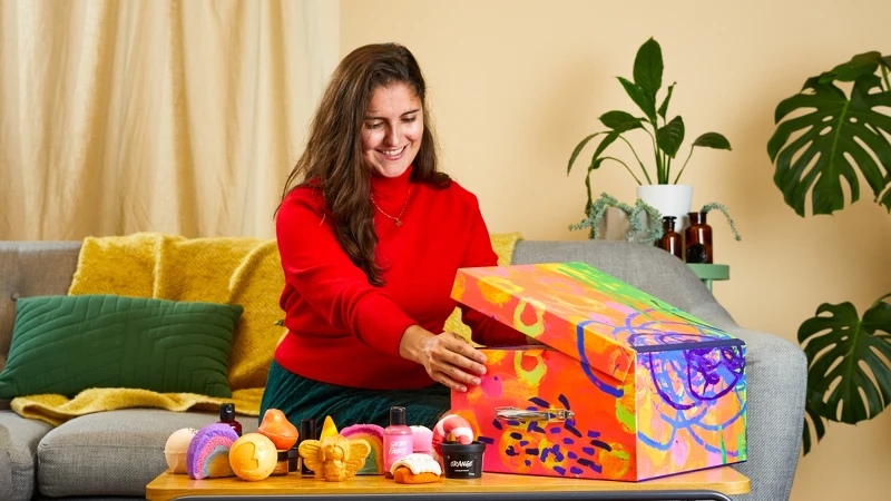 Lush 2022聖誕倒數月曆禮盒。