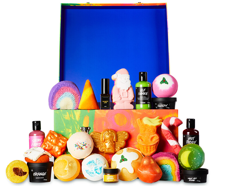 Lush 2022聖誕倒數月曆禮盒，NT10,000