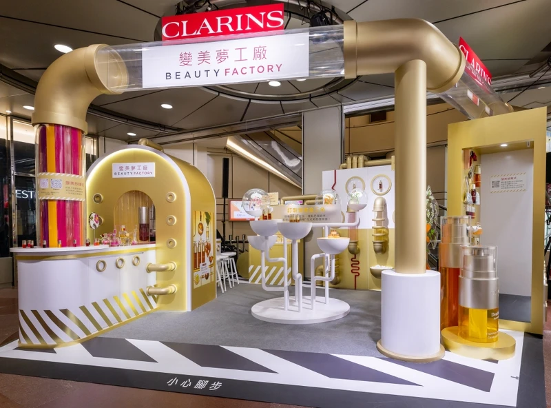 克蘭詩變美夢工廠實景。 克蘭詩變美夢工廠實景。