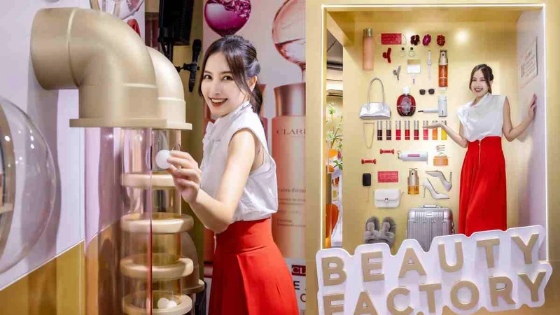 克蘭詩變美夢工廠體驗情境照。 克蘭詩變美夢工廠體驗情境照。