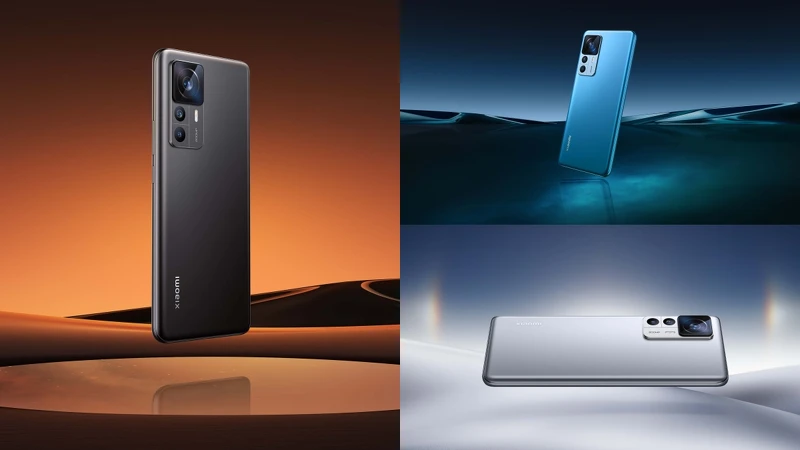 Xiaomi 12T系列有三款色選 Xiaomi 12T系列有三款色選