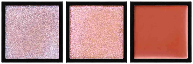 ADDICTION奧可玹魅癮眼采推薦色，左起為#005SP月光河流、#0014SP薔薇水晶、#001T阿爾塔米拉小鎮。