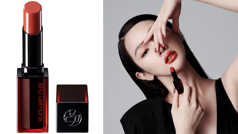 植村秀無色限鏡光唇膏(AL OR591 率真焦橙),NT1,100 植村秀無色限鏡光唇膏(AL OR591 率真焦橙),NT1,100