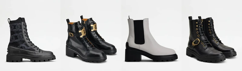 TOD’S Kate立體紋飾短靴,NT35,900、Kate綁帶短靴,NT44,300、白色短靴,NT26,600、黑色綁帶短靴,NT39,100 TOD’S Kate立體紋飾短靴,NT35,900、Kate綁帶短靴,NT44,300、白色短靴,NT26,600、黑色綁帶短靴,NT39,100