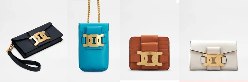 TOD’S Kate小皮件系列:手拿包,NT31,900、手機袋,NT27,900、卡夾,NT16,500、皮夾,NT24,900 TOD’S Kate小皮件系列:手拿包,NT31,900、手機袋,NT27,900、卡夾,NT16,500、皮夾,NT24,900