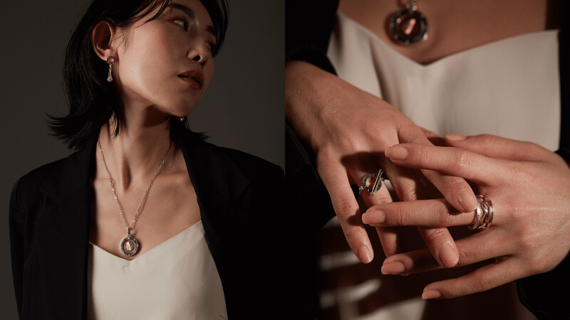 2022-2023李倪輕珠寶全新設計系列「心驛」，生命中途經的每一座城市，是旅途的轉折點，也是心的驛站。