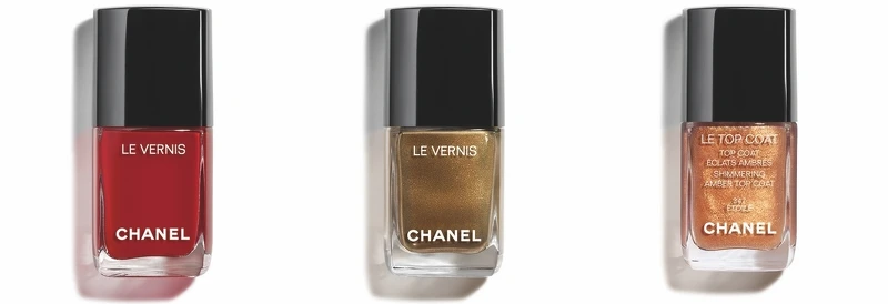 CHANEL香奈兒時尚恆彩指甲油(#963滿月、#965月光)，NT920、璀璨亮甲油(#347星光)，NT920