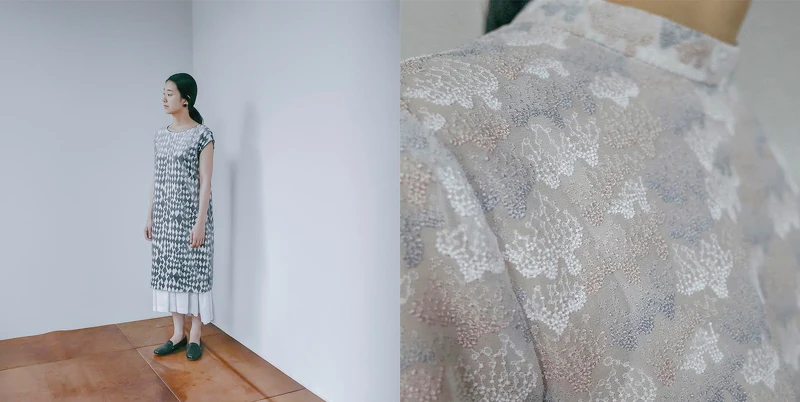 minä perhonen衣服不單單只是一種外在的裝飾，更賦予穿者愉快的心情。（photo by @mina_perhonen.jp ）