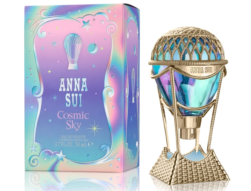 Anna Sui Cosmic Sky綺幻星夜淡香水30ml，NT1,800、50ml，NT2,550、75ml，NT2,950