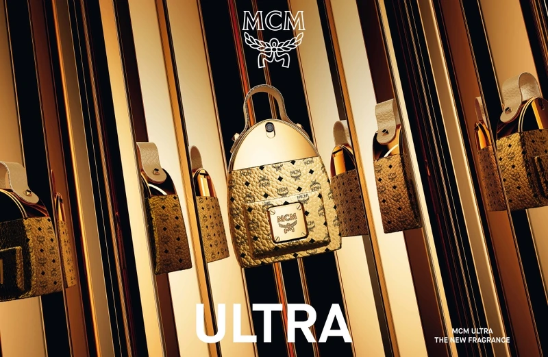 MCM ULTRA 極致背包淡香精產品主視覺。