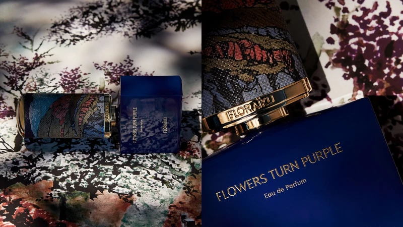 FLORAÏKU謎之花群花泛紫淡香精。 FLORAÏKU謎之花群花泛紫淡香精。