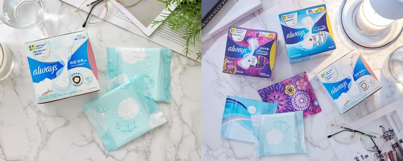 液體衛生棉有多種選擇基本無香款、炫彩芳香款、隔菌純棉款，每位女生都能找到最適合自己的液體衛生棉。
