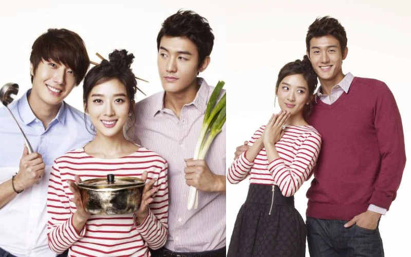 李清娥在《花美男拉麵店》與李已雨(圖右)相識© tvN