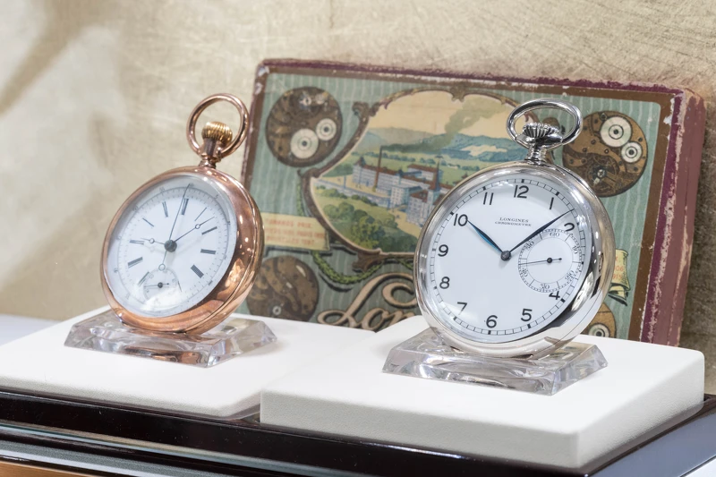 1878年浪琴表研發出品牌首枚搭載20H機芯的計時懷錶 1878年浪琴表研發出品牌首枚搭載20H機芯的計時懷錶