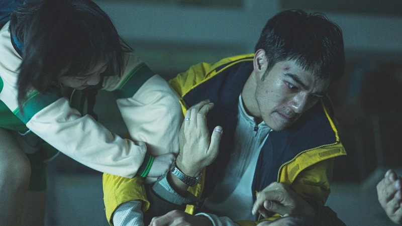 《罪後真相》陳昊森拍動作戲很入戲，表情凶狠