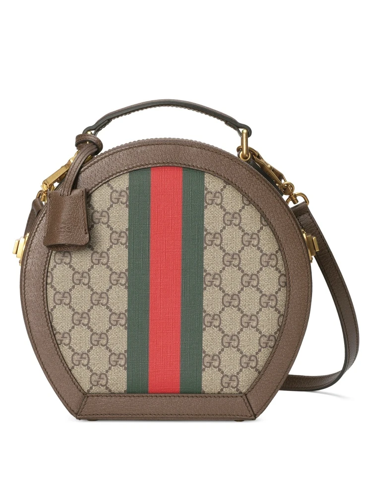 Gucci Savoy GG緹花手拿肩背帽盒，NT 164,200
