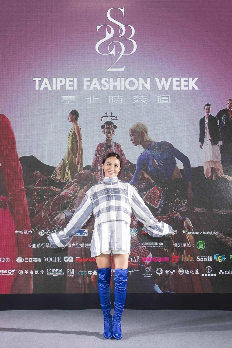 梁文音出席「2022臺北時裝週SS23」年度開幕秀