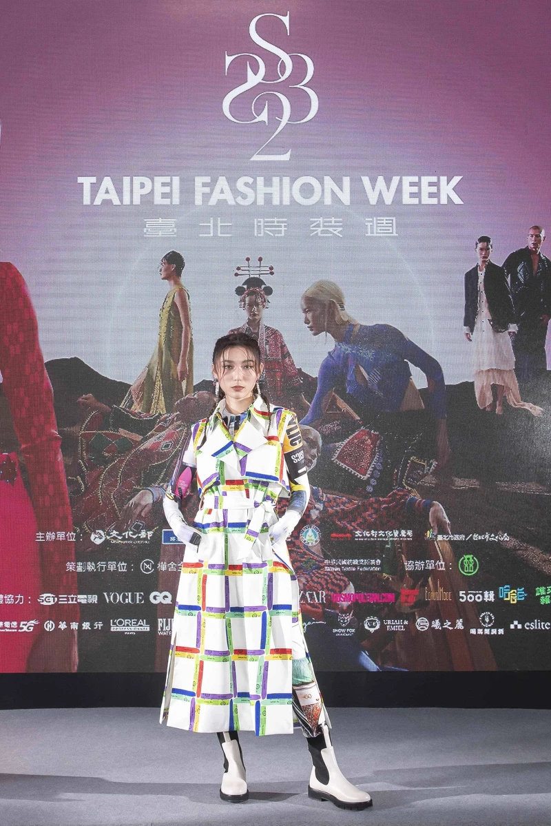 黃瑋昕出席「2022臺北時裝週SS23」年度開幕秀