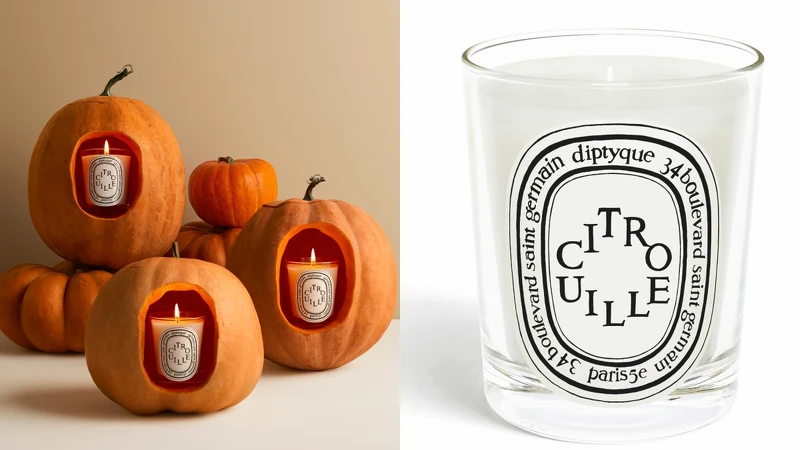 Diptyque限量南瓜香氛蠟燭190g，NT2,100