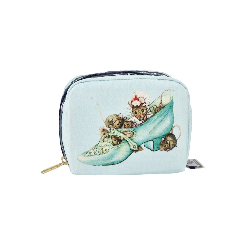 小老鼠和玻璃鞋_方形化妝包_NT 1,500 小老鼠和玻璃鞋_方形化妝包_NT 1,500