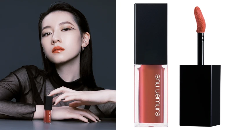 植村秀無色限奶油緞光唇釉(#PEACH MARTINI),NT1,200 植村秀無色限奶油緞光唇釉(#PEACH MARTINI),NT1,200