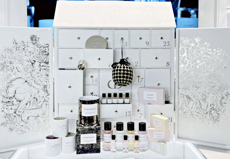 Dior迪奧香氛世家系列2022限量聖誕倒數月曆。