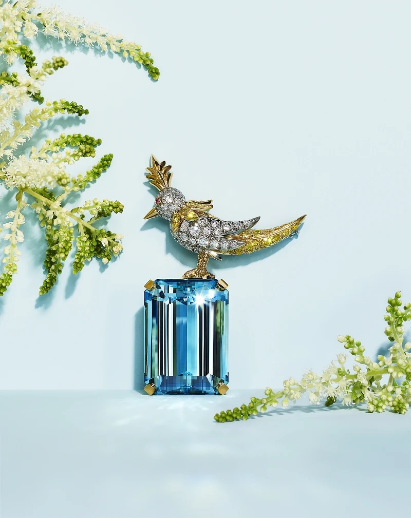 Tiffany & Co. 石上鳥Bird on a Rock胸針 Tiffany & Co. 石上鳥Bird on a Rock胸針