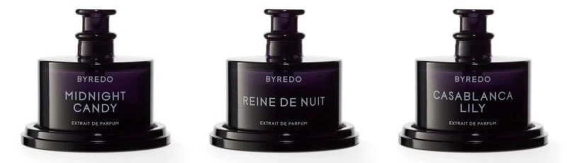 Byredo沾式香精舊款瓶身。