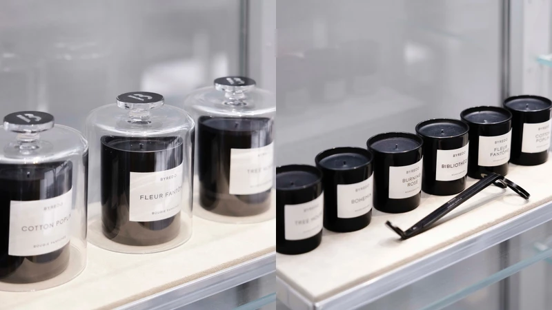 Byredo香氛蠟燭70g，NT1,280、240g，NT2,600