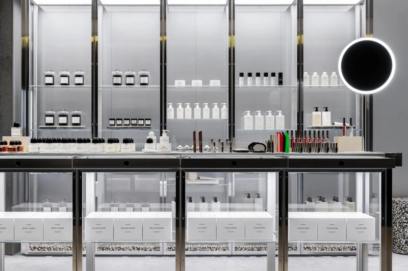 Byredo台中新光三越形象店店景。