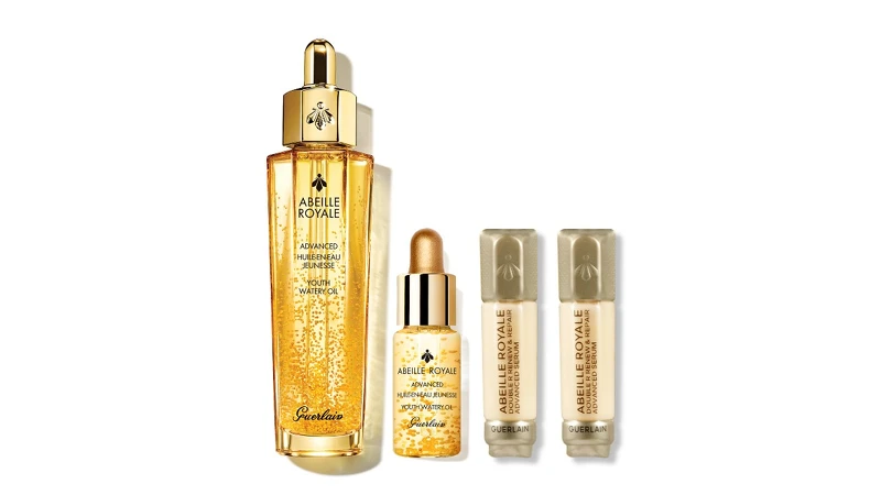 皇家蜂王乳平衡油3G大容量組 優惠價NT$ 4,770 價值NT$ 7,926，皇家蜂王乳平衡油3G 50ml (正品)、皇家蜂王乳平衡油3G 5ml、皇家蜂王乳雙導精華5ml*2。