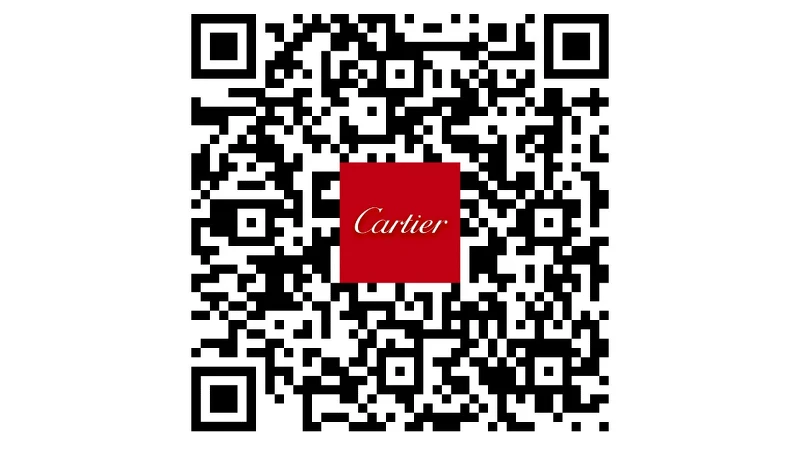 掃描QR CODE 即刻加入卡地亞台灣LINE官方帳號 LINE ID: @cartiertw
